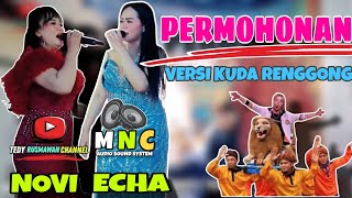 PERMOHONAN VERSI TANJIDOR KUDA RENGGONG  NOVI FEAT ECHA MONICA ENTERTAINMENT [upl. by Erusaert]