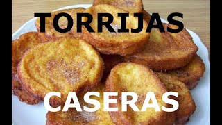 Torrijas Caseras Torrejas Tostada Francesa Pain Perdu Arme Ritter Rabanadas 🍞🍯 [upl. by Studner700]