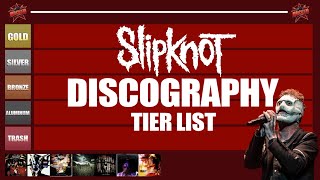 Slipknot Discography  Tier List [upl. by Ynattyrb]