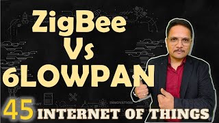 ZigBee vs 6LoWPAN Comparative Analysis and Key Parameters  Internet of Things  IoT [upl. by Carper]