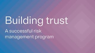 What makes a risk management program successful [upl. by Armalda]