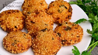 Crispy Sabudana Vada Easy snacks Recipes Javvarisi Vadai [upl. by Squires695]