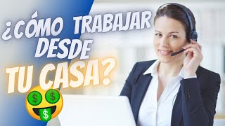 10 Mejores Empleos Para TRABAJAR DESDE CASA 2024 😎 [upl. by Yesnikcm]