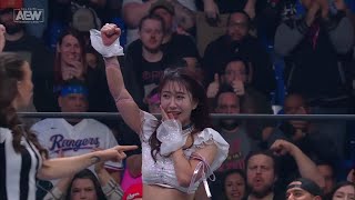 Riho Beats Ruby Soho on AEW Dynamite Dec 13 2023 [upl. by Shannon317]