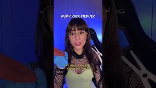 ASMR RUDELY PIERCING YOUR TONGUE ✨ asmr shortsvideo shortsfeed shortsviral shorts asmrsounds [upl. by Enirok]