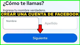 Cómo Crear una Cuenta de Facebook Fácil y Rápido Desde tu Celular en 2024 [upl. by Platt]