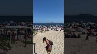 Ipanema Beach Rio Brazil [upl. by Siurtemed904]