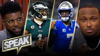 Is Eagles Week 15 matchup vs Seahawks a mustwin for Philly  NFL  SPEAK [upl. by Yenial]