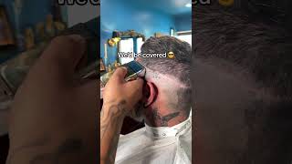 Tattoo revealed with head shave tattoo [upl. by Sergu]