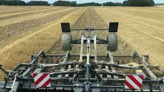 Uprawa pożniwna John Deere 7270r  Agroland Titanum Heavy 500 [upl. by Oirromed]