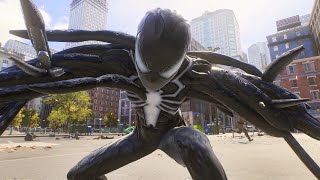 HOW To Change Symbiote Tendril Colour  SpiderMan 2 PS5 4K [upl. by Nnaillij264]