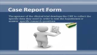 Case Report Form in Clinical Research [upl. by Jocelyn]