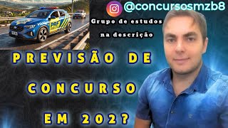 CONCURSO PRFPREVISÃO DO NOVO EDITAL [upl. by Ayotal838]