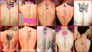 Girls Back Tattoo Designs Tattoo Designs for Girls❤️  Back Side Tattoo Designs for Girls [upl. by Ash]