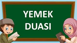 yemek duası ve anlamı [upl. by Oniuqa]