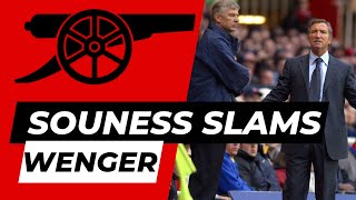 GRAEME SOUNESS CLAIMS WENGER WAS LUCKY WHAT A MORON [upl. by Nylasoj]