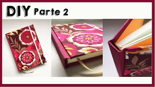 📚 LIBRO Artesanal 👉 SOLO Con MATERIALES que tienes en CASA Parte 2 [upl. by Lyred]