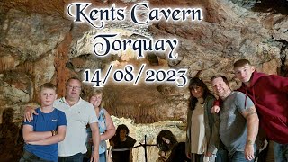 A day out at Kents Cavern caves in Torquay [upl. by Anik]