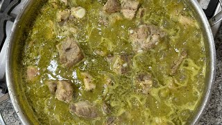 CARNE DE CERDO EN SALSA VERDE CON NOPALES [upl. by Lilli]