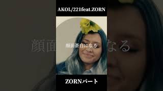 221 ZORNパート music shorts 221hiphop [upl. by Tearle339]