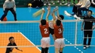 習志野 vs 弘前工 フル 春高バレー2017 3回戦より 全セット Japan volleyball [upl. by Clemen]