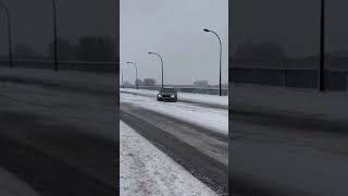 E92 M3 Drifting in the Snow ❄️🔥 [upl. by Dryden657]