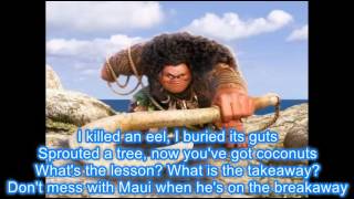 Maui quotYoure Welcomequot with Lyrics [upl. by Maribeth]