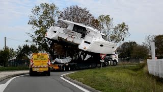 01  Launching of Starry Horizons a Fountaine Pajot Helia 44 [upl. by Aleak888]