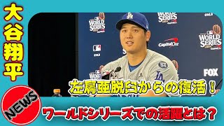 【野球】 大谷翔平、左肩亜脱臼からの復活！ワールドシリーズでの活躍とは？大谷翔平 ShoheiOhtani ドジャース Dodgers ワールドシリーズ WorldSeries [upl. by Damon148]