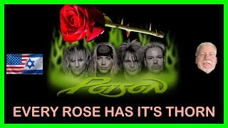 GLAM METAL ROCK Poison  Every Rose Has Its Thorn [upl. by Noswad]