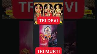 Trimurti amp Tridevi in Hinduism [upl. by Assilana]