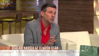 Mennyivel csökkentik az új adók a családi bevételt  20141029Szerda  tv2humokka [upl. by Nosraep]