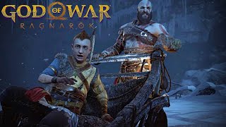 God Of War RAGNAROK  LIVE Walkthrough 1 [upl. by Kermy]