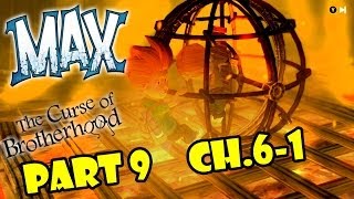 Lets Play Max The Curse of Brotherhood  Mustachos Dungeon Xbox 1 Gameplay Ch 61 [upl. by Hinda]