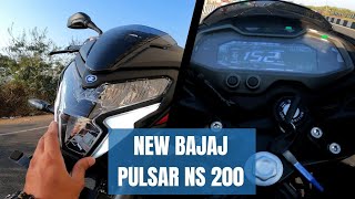 2024 Edition Pulsar NS 200 Shocking Top Speed Test  All Led Headlamp and New Digital Console [upl. by Eyaf]