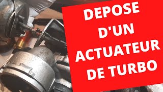 🚚🚗🚘🚙 Comment déposer un actuateur dun turbo  How to remove an actuator from a turbo [upl. by Orvah]