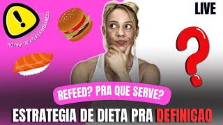 Jessika Germano está ao vivo Qual refeed escolher pra secar Dieta de cutting atleta Wellness [upl. by Benioff]