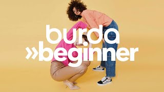 Nähanleitung burda beginner Dein erstes Shirt [upl. by Diet]