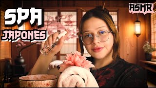 Asmr🧼 SPA JAPONES 🌸🙏🏻Spa FACIAL para RELAJARSE  Vivalen ASMR [upl. by Eelram]