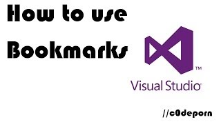 How to use Visual Studio Bookmarks [upl. by Noxid]