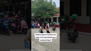 jemput sekolah anakgadis cute sekolah pramuka [upl. by Severson]