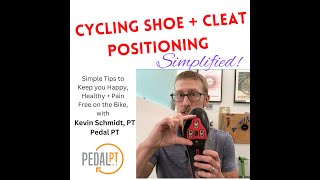 Simplifying Cycling Shoe  Cleat Positioning [upl. by Dredi]