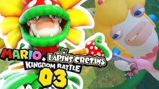 UNE FLORA PIRANHA LAPIN CRÉTINS   MARIO  LAPINS CRÉTINS 03 [upl. by Leone]