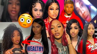 Brooklyn Queen Shades Brooklyn Frost⁉️😳Nyema Address rumors w Maj‼️Ari vs Liberty drama‼️ [upl. by Kind]