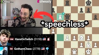 GothamChess Beating Super GMs for 10 Minutes Straight [upl. by Eesdnil]