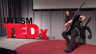 Una nueva faceta en el bajo eléctrico Mauricio Nader at TEDxUTFSM [upl. by Ahsiuqal]