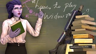 Widowmaker Teaches How To Play Widowmaker Overwatch [upl. by Tjaden791]