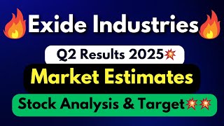 Exide Industries share q2 results 2025share analysisExideIndustries share latest newsResult today [upl. by Erusaert]