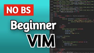 Vim in 5 minutes  Vim Basic Beginner tips and tutorial [upl. by Yniffit]