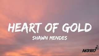 Shawn Mendes  Heart of Gold Lyrics [upl. by Dohsar95]